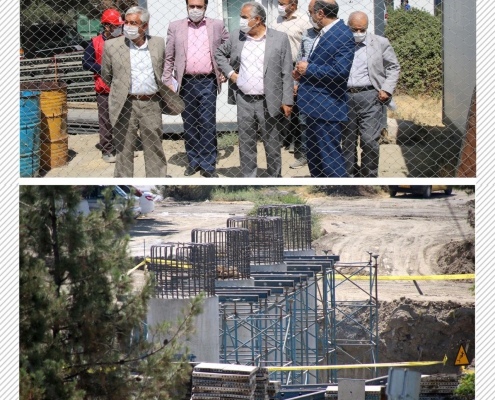 sep 4 495x400 - بازدید مدیرعامل سپاد از روند احداث پل غیر هم سطح ابوطالب