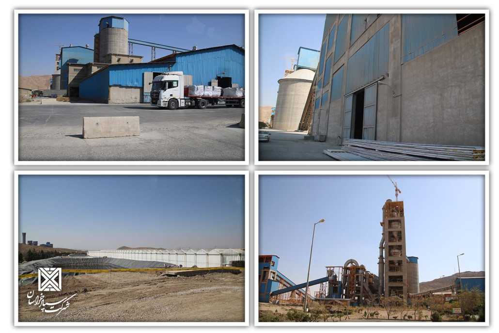 4 1 1030x687 - بازدید هیات مدیره و مدیرعامل شرکت سپاد خراسان از گلخانه ها، نیروگاه خورشیدی و کارخانه سیمان شهرستان زاوه