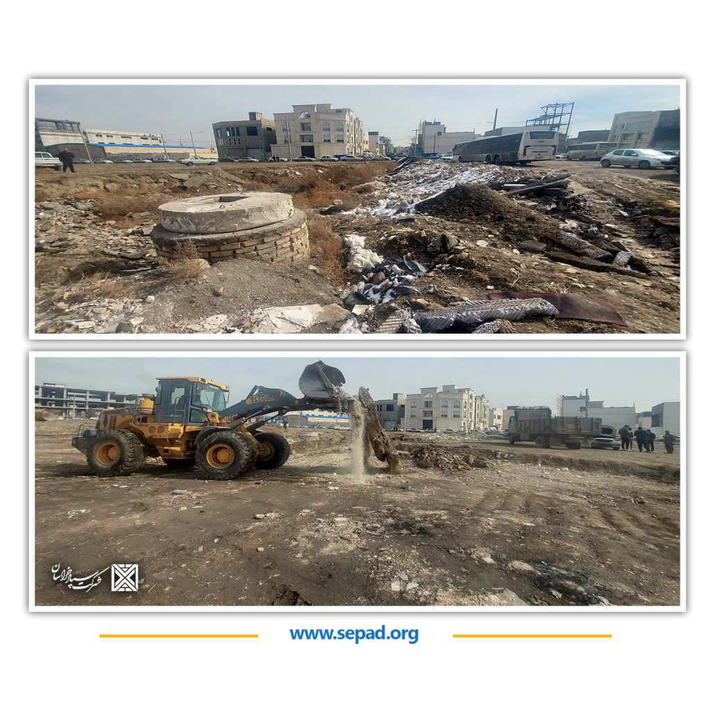 111 1030x1030 - گزارش تصویری از آماده سازی و آسفالت معابر شهری -منطقه تجاری گردشگری سپاد