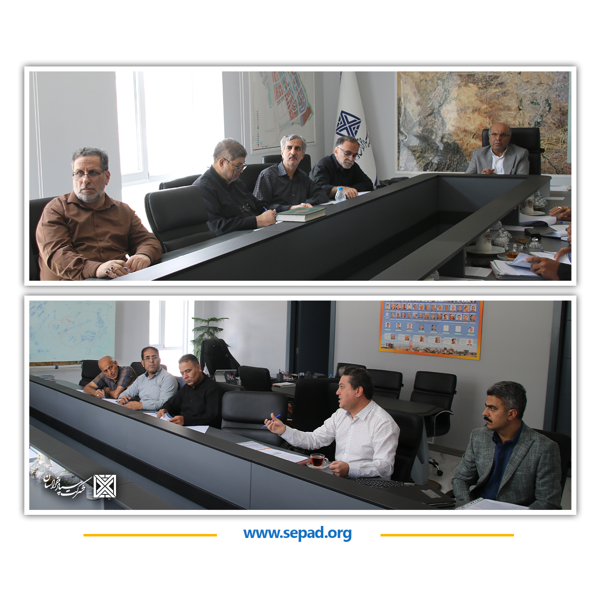 1 1 - برگزاری مجمع سالیانه صاحبان سهام شرکت مدیریت راهبری مجتمع های سپاد خراسان از گروه شرکتهای سپاد